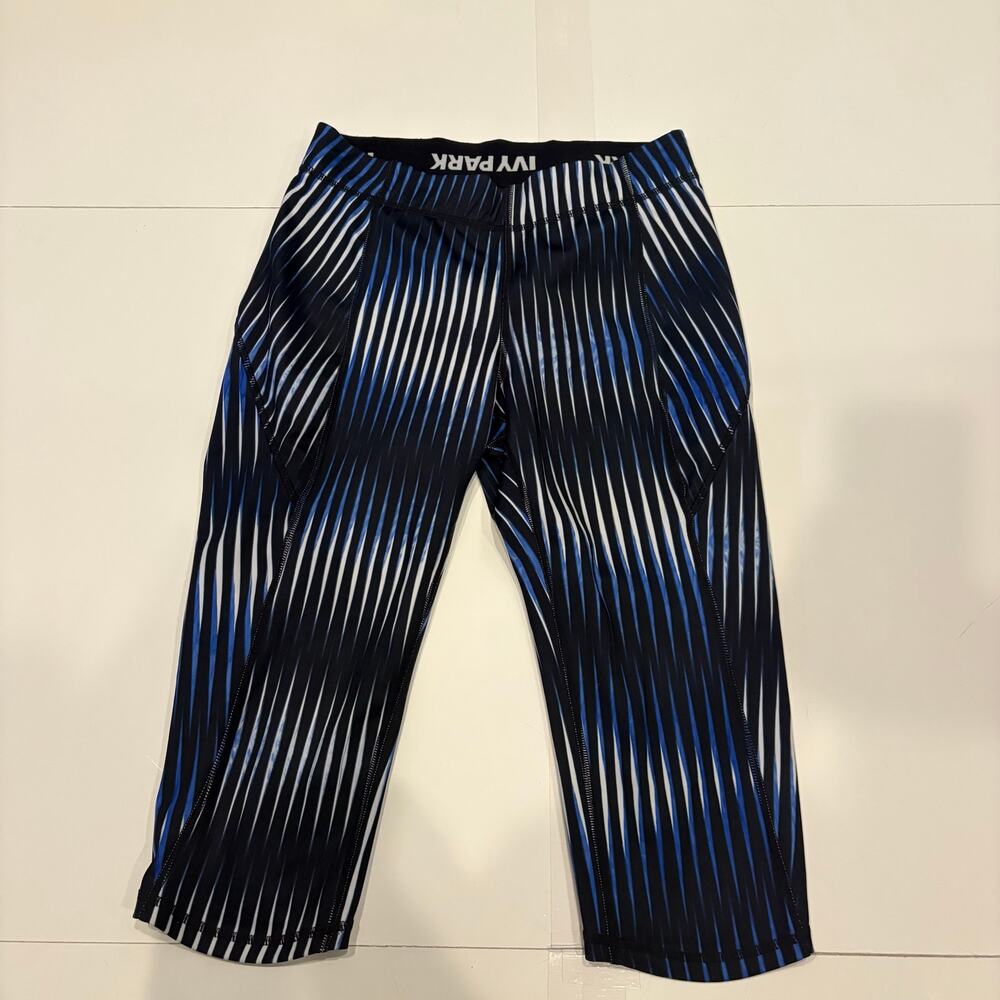 Ivy Park Blue & Black Leggings